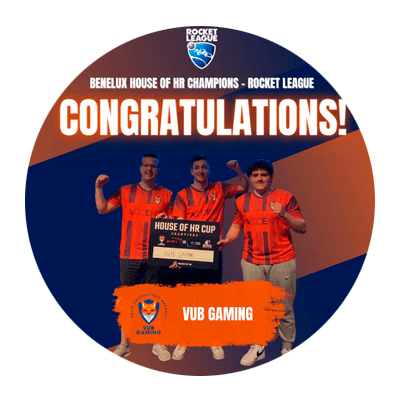 Zondag 8 mei veroverde VUB Gaming de eerste plaats in zowel de Fifa als de Rocket League